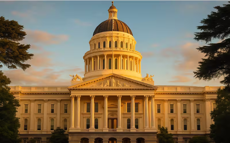California State Capitol — California Air Balancing service area in Sacramento