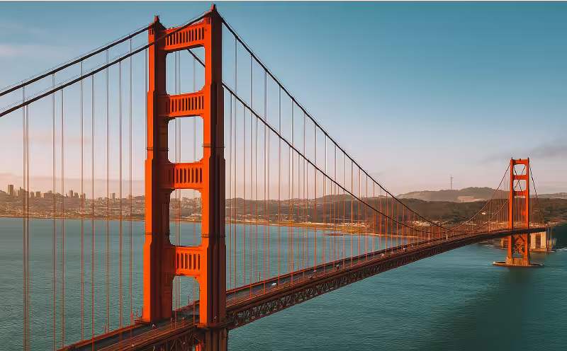 Golden Gate Bridge — California Air Balancing service area in San Francisco